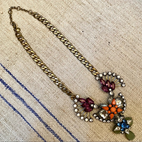 J. CREW Stunning Multicolored Necklace - Picture 3 of 5